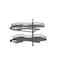 Rev-A-Shelf Steel, Orion Gray, 33 in W, 24.5 in H, 21.85 in D, 21.85 in L, Orion Gray 5372-15-FOG-L - alternate 1
